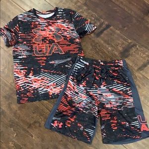 Boys UA Shorts/Shirt Set